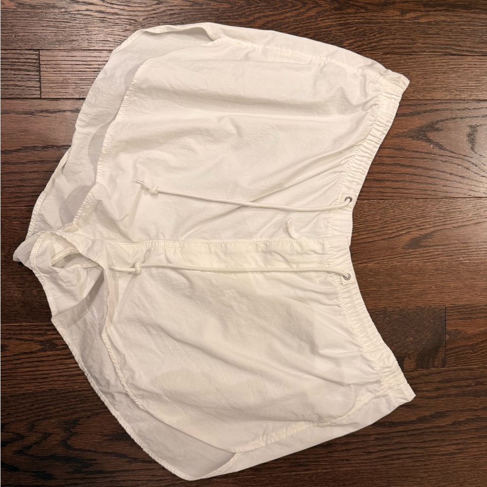 TNA poplin cotton jogger shorts